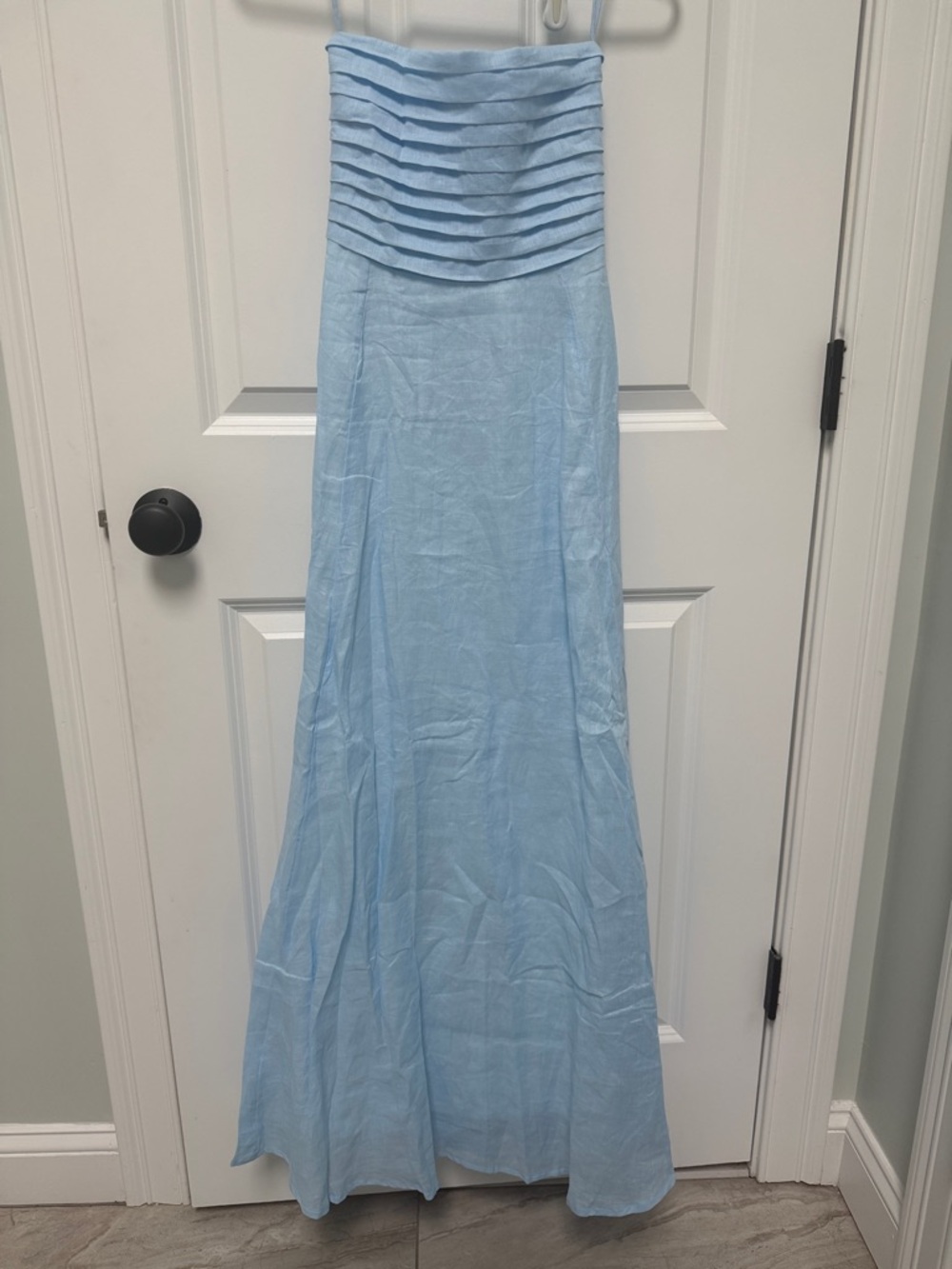 Lusana Talia Dress Powder